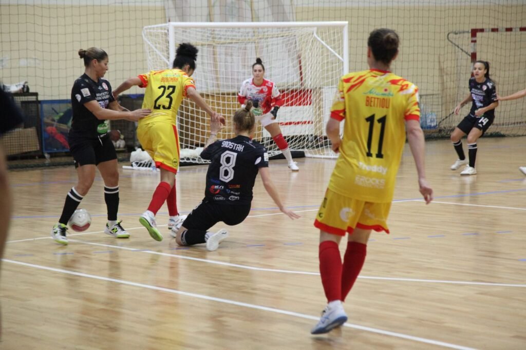 Un azione della partita