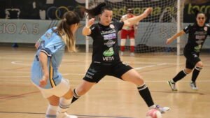 Tomislava Matijević in azione contro la Lazio