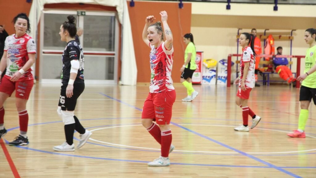 L'esultanza di Klaudia Kubaszek