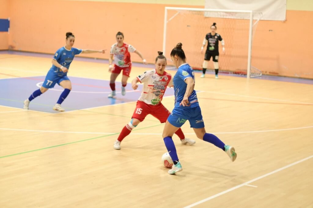 Un momento della partita