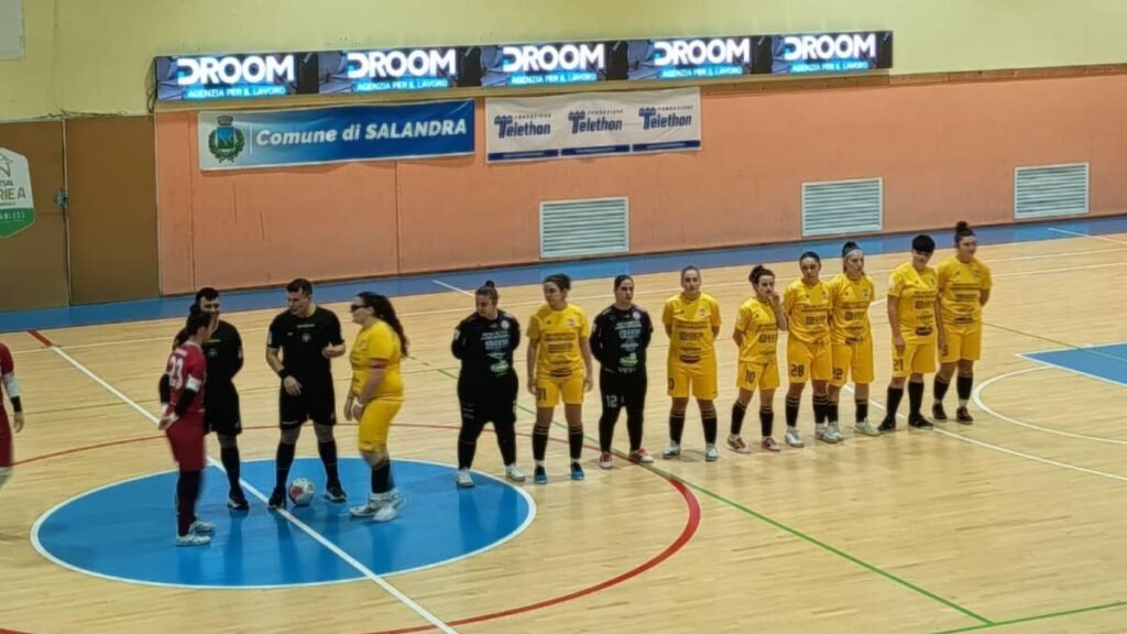 La squadra altamurana schierata a centrocampo