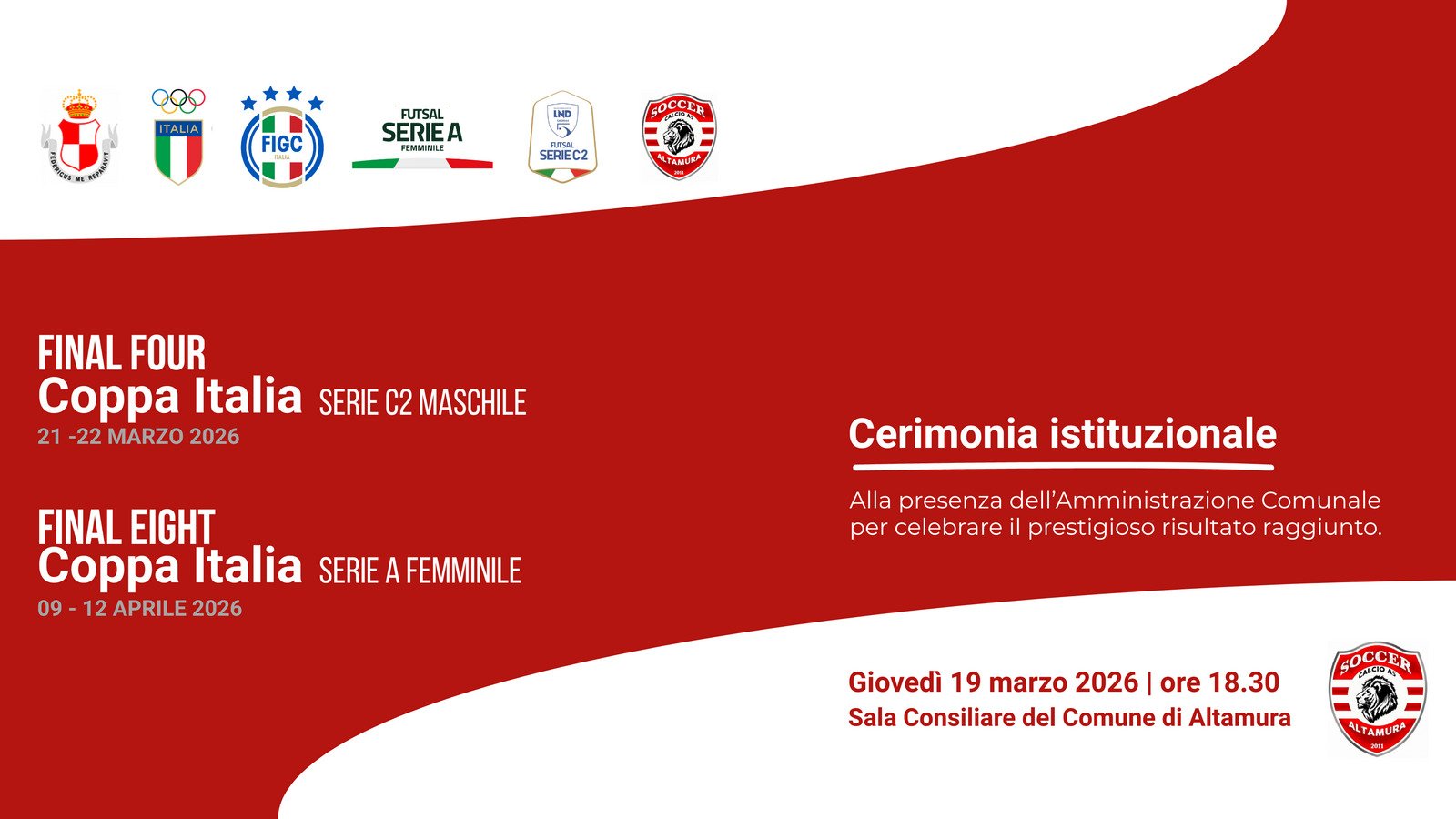 La locandina dell'evento