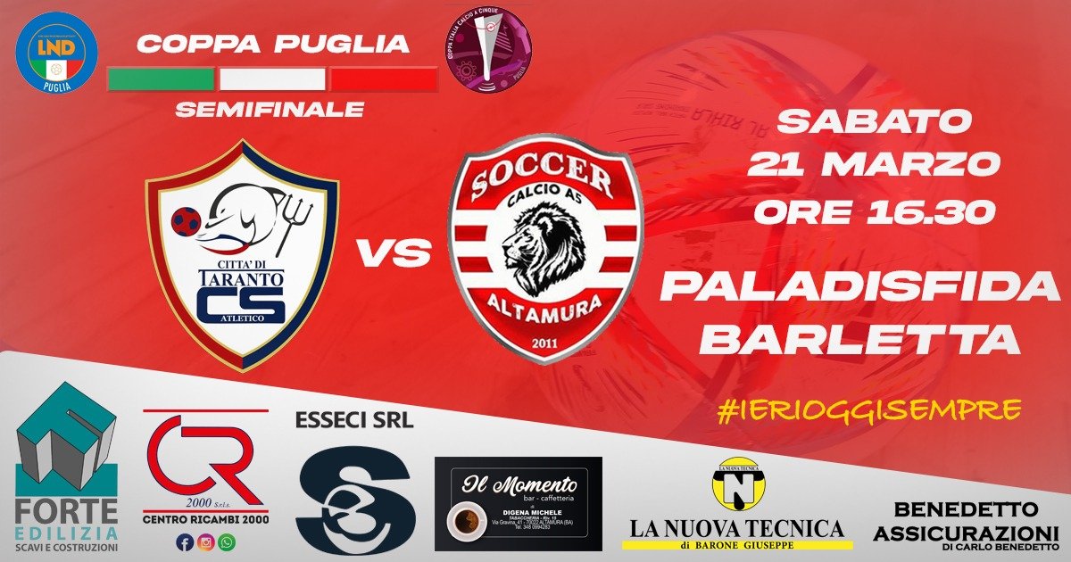 La locandina della partita