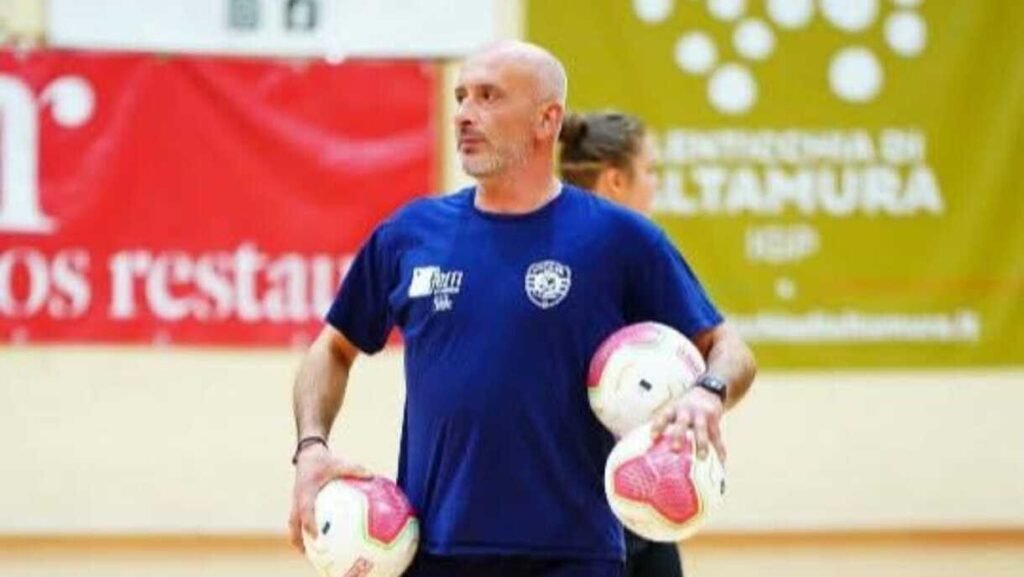 Beppe Colaianni, preparatore dei portieri della Soccer Altamura
