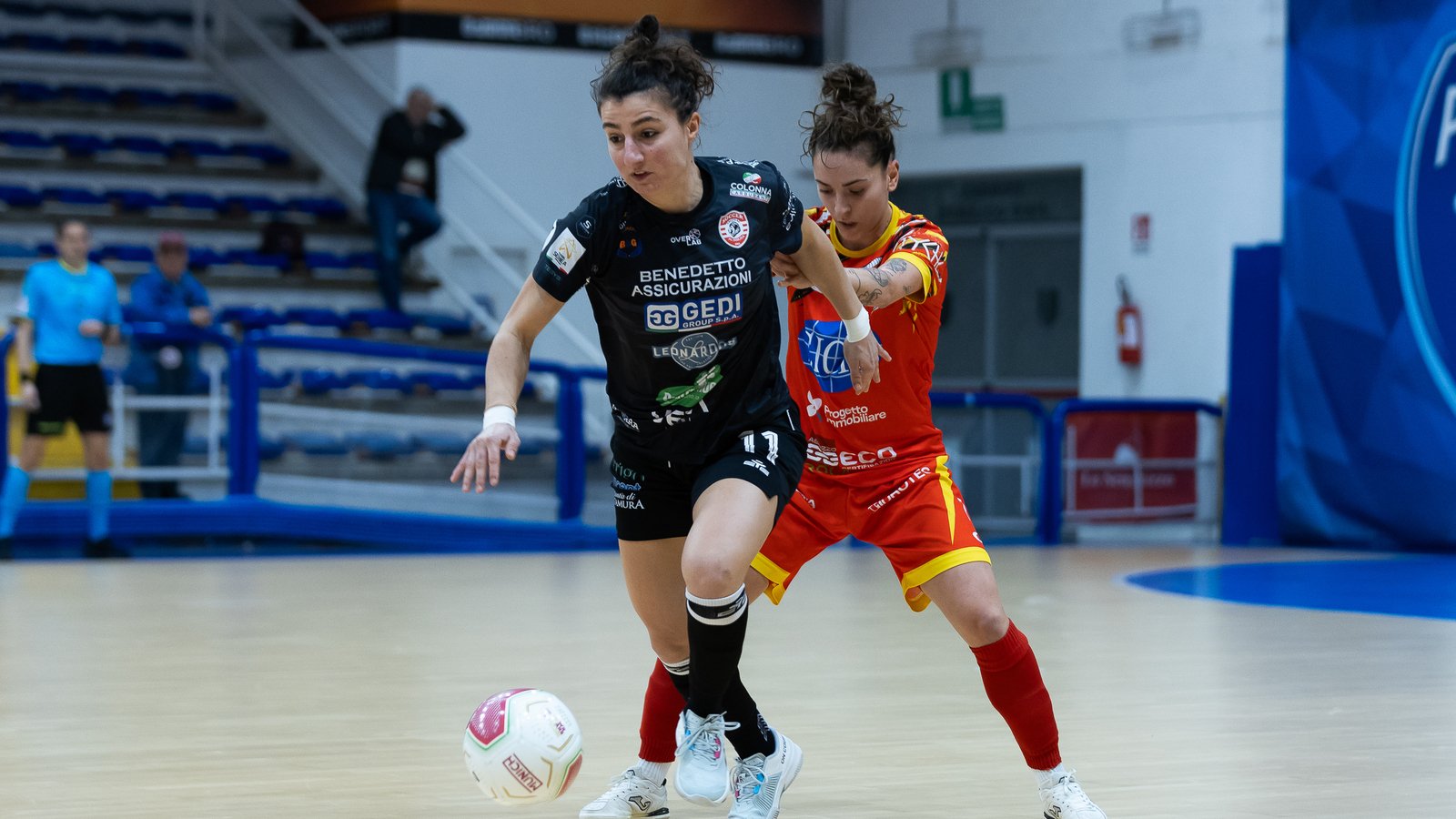 Mariagrazia Pezzolla in azione